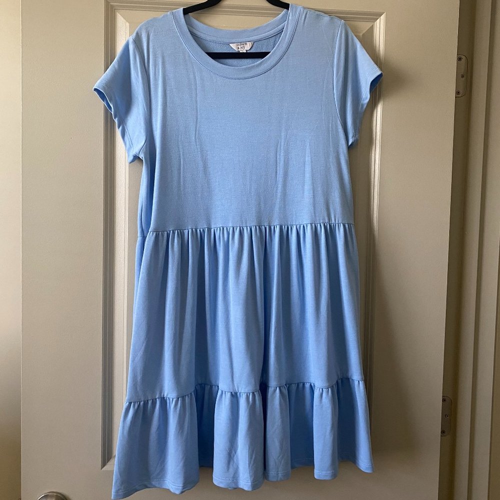 TWO Crown & Ivy Short Sleeve Tiered Dresses. Selling both together!